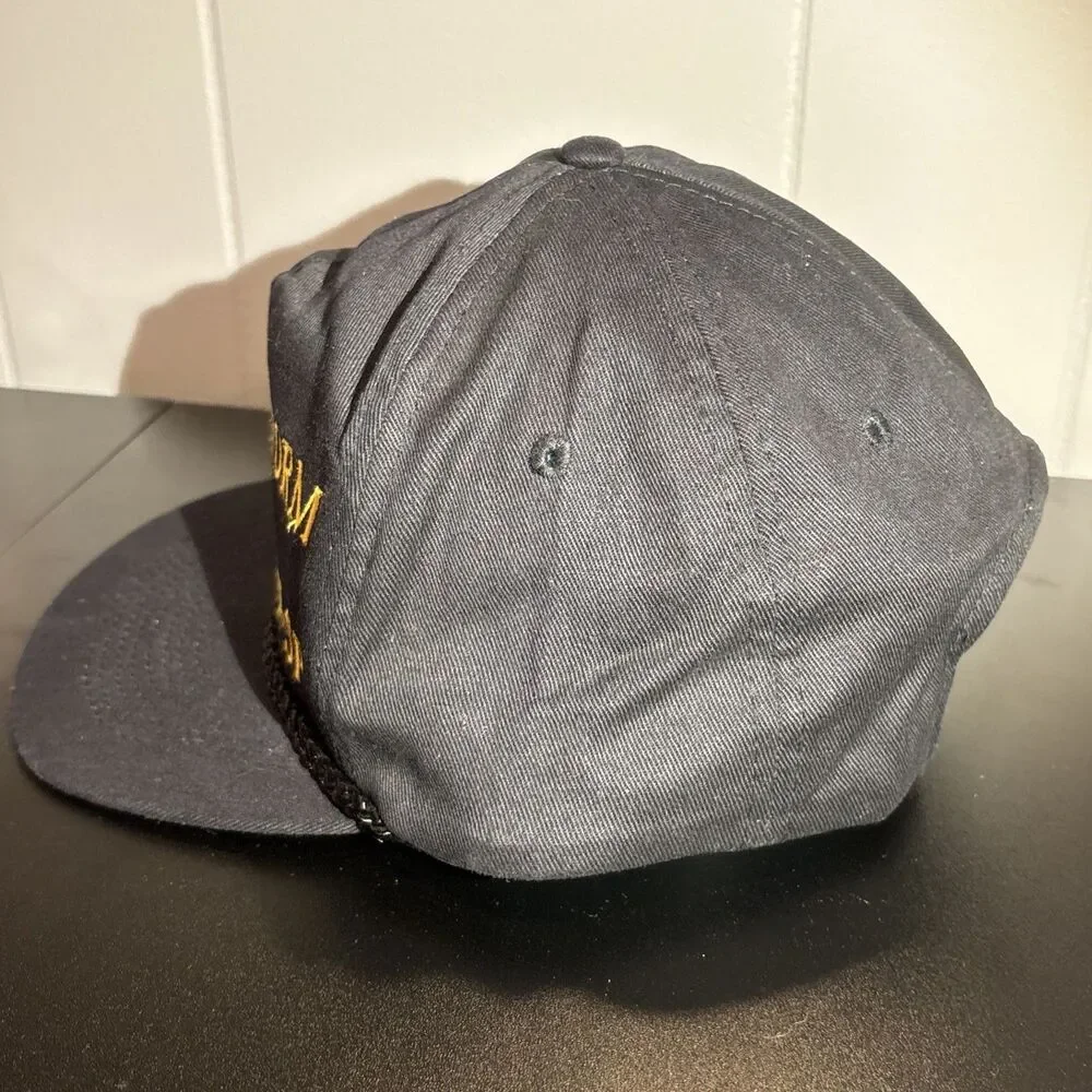 TI Desert Storm 128th TFW SP Military Rope Snapback Hat Cap Bangladesh Black